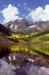 L3021 Maroon Bells Fall Reflection<br>